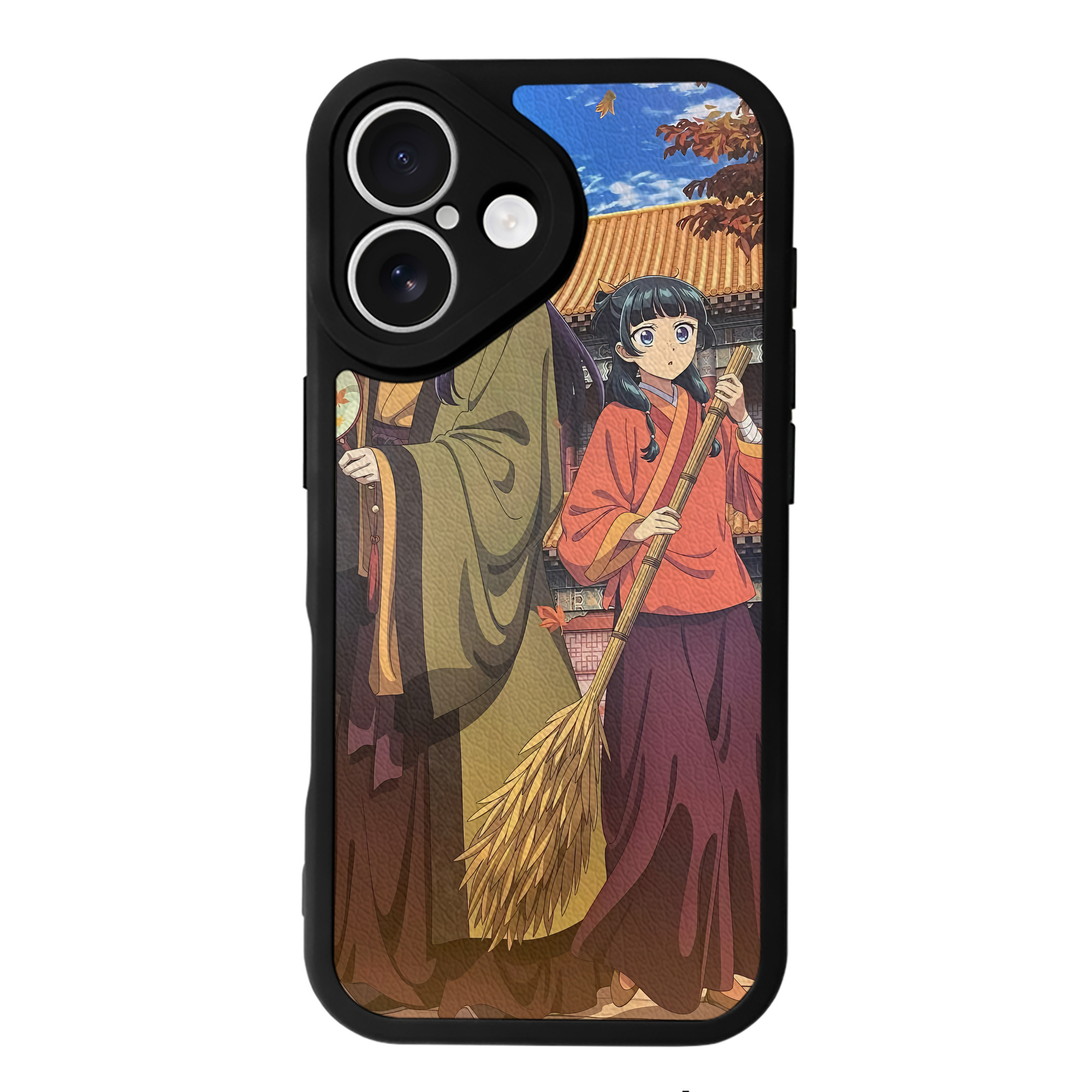 薬屋のひとりごと The Apothecary Diaries 【iPhone 16シリーズ対応】シリコンスマホケース（レザー調） 材質：シリコン